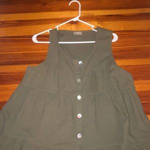 Noelle sleeveless shirt lien